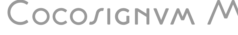 Cocosignum Maiuscoletto
