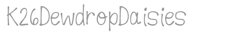 K26 Dewdrop Daisies