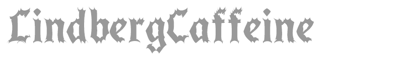 Lindberg Caffeine