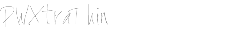 PW Xtra Thin