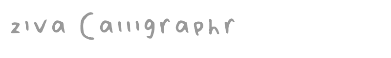 Ziva Calligraphr