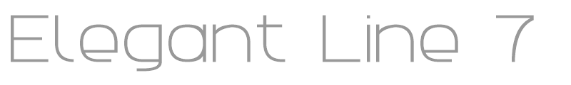 Elegant Line 7