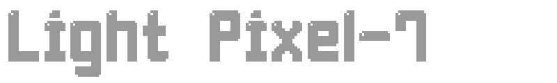 Light Pixel 7