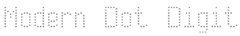 Modern Dot Digital 7