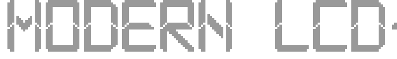 Modern LCD 7