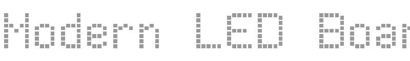 Modern LED Board 7