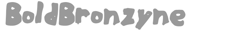 Bold Bronzyne