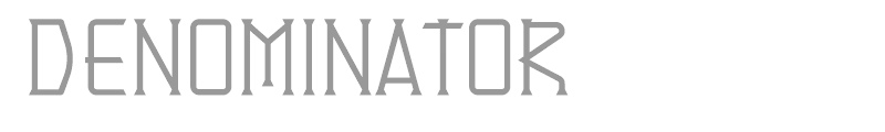 Denominator