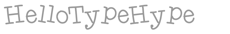 Hello TypeHype