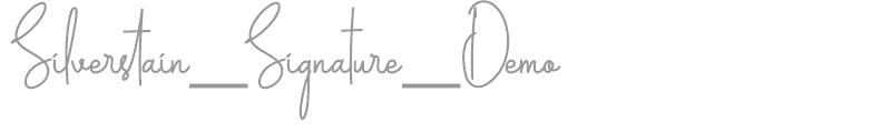 Silverstain Signature