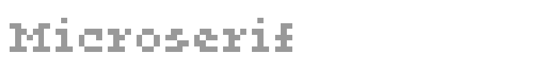 Microserif