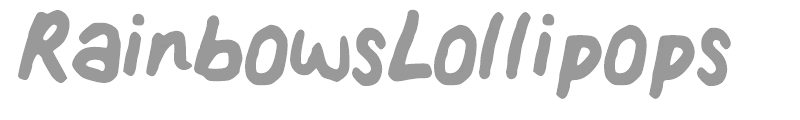 Rainbows Lollipops