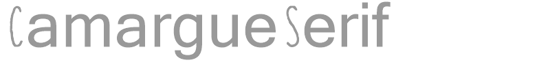 Camargue Serif
