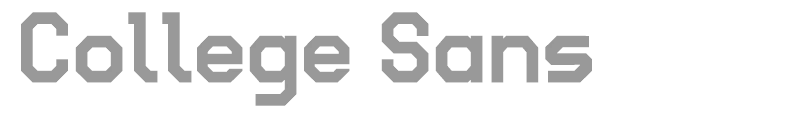 College Sans