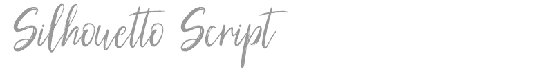 Silhouetto Script