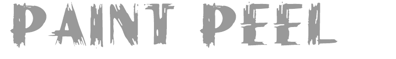 Paint Peel Initials
