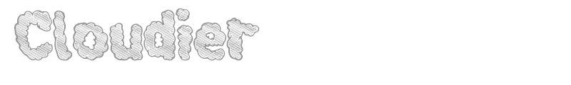 Cloudier