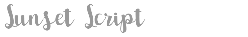 Sunset Script