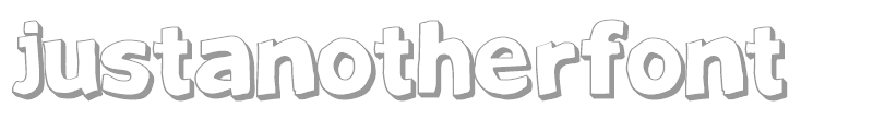 Just Another Font