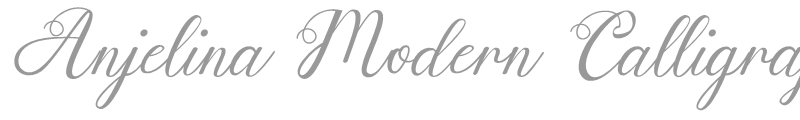 Anjelina Modern Calligraphy