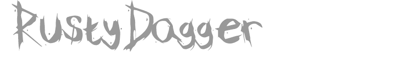 Rusty Dagger
