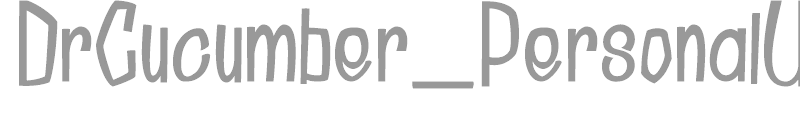 Dr Cucumber