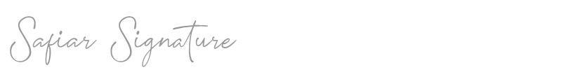 Safiar Signature