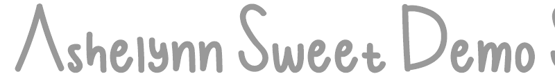Ashelynn Sweet Sans