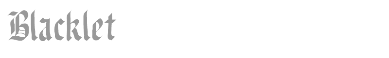 Blacklet