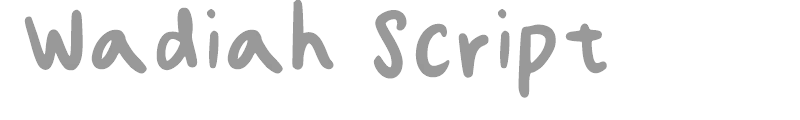 Wadiah Script