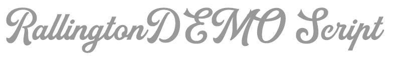 Rallington Script
