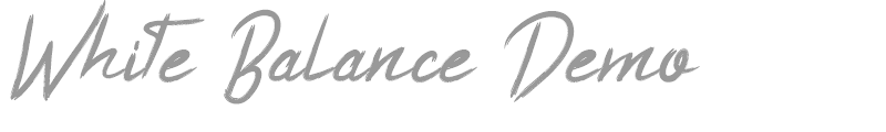 White Balance