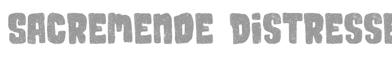 Sacremende Distressed