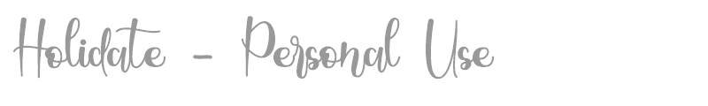 Holidate