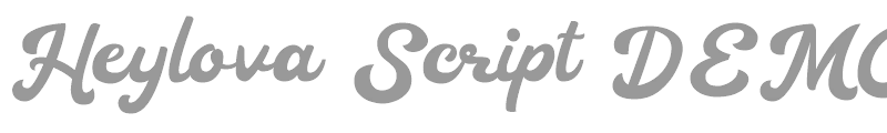 Heylova Script