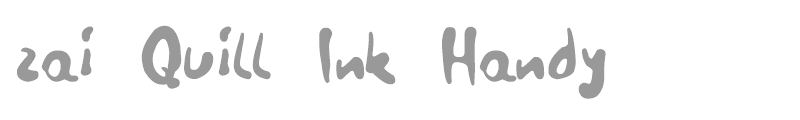 zai Quill Ink Handy