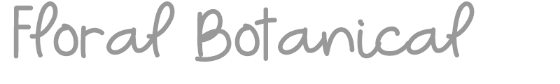 Floral Botanical