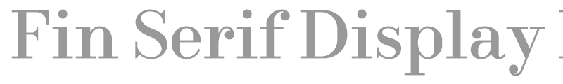 Fin Serif Display