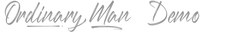 Ordinary Man