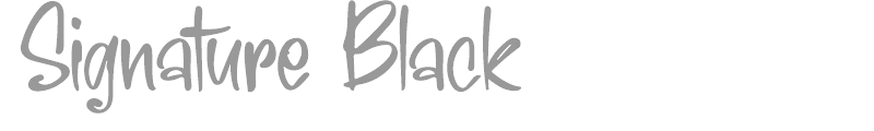 Signature Black