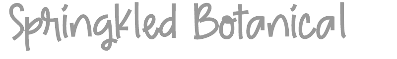 Springkled Botanical