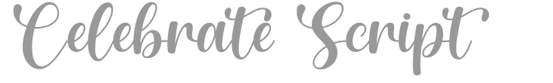 Celebrate Script