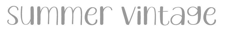 Summer Vintage
