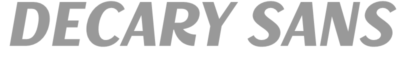 Decary Sans