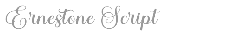 Ernestone Script