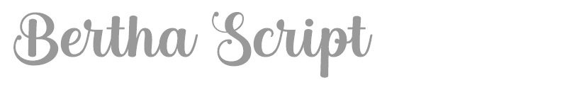Bertha Script