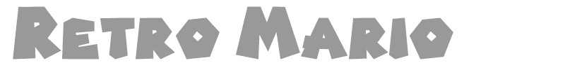 Retro Mario