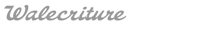 Walecriture