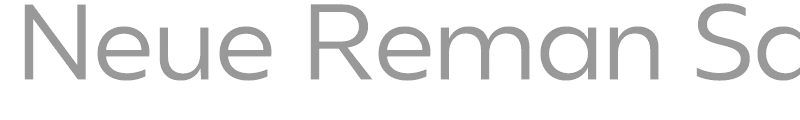 Neue Reman Sans