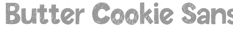 Butter Cookie Sans
